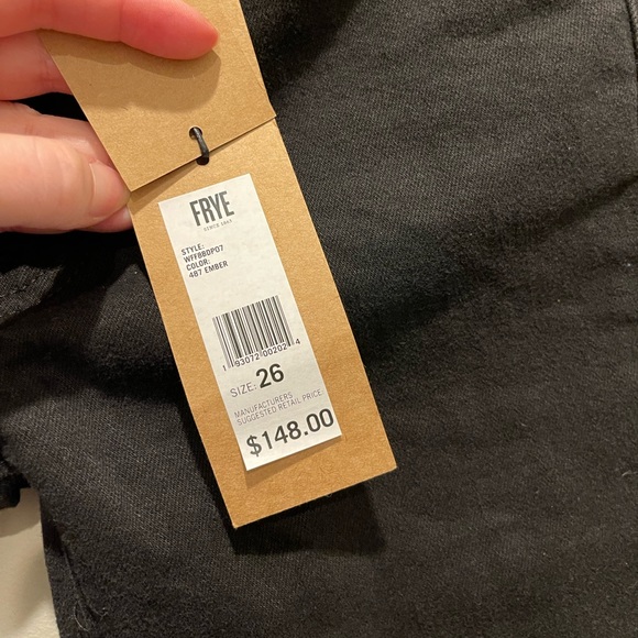 Frye Addie Skinny black jeans 26 - Picture 3 of 9